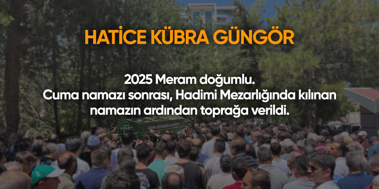 Konya'da bugün vefat edenler | 21 Kasım 2025 3
